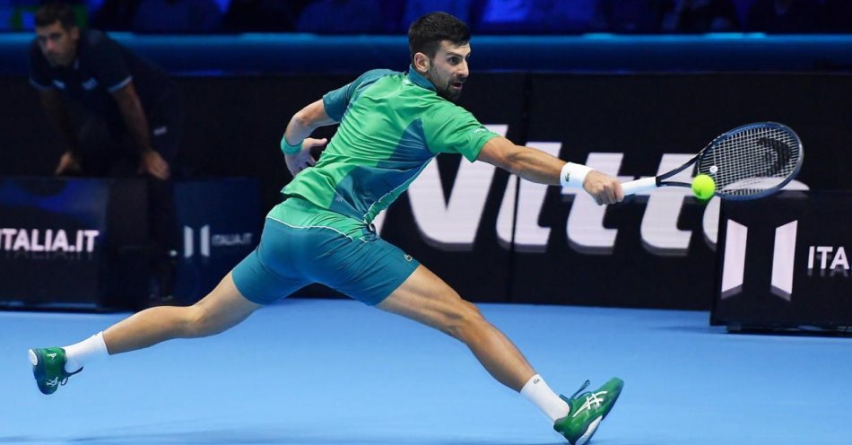 zdjęcie: ATP Finals - Novak Djokovic znów najlepszy na zakończenie sezonu / fot. PAP