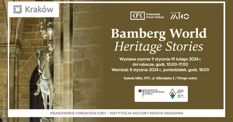 zdjęcie: Wystawa Bamberg World. Heritage Stories / fot. UM Kraków / Fot. materiały prasowe