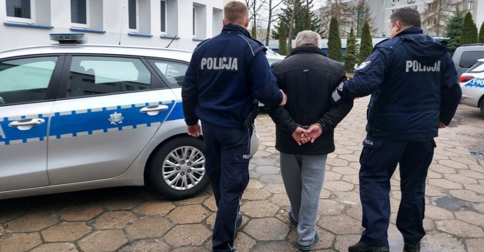 zdjęcie: Areszt za zabójstwo / fot. KPP w Bełchatowie