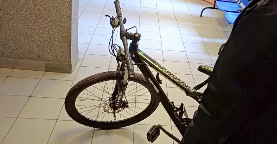 zdjęcie: Dzielnicowy rozpoznał złodzieja roweru / fot. KWP w Bydgoszczy
