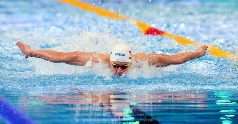 zdjęcie: MŚ w pływaniu - Jakub Majerski brązowym medalistą na 100 m st. motylkowym / fot. PAP