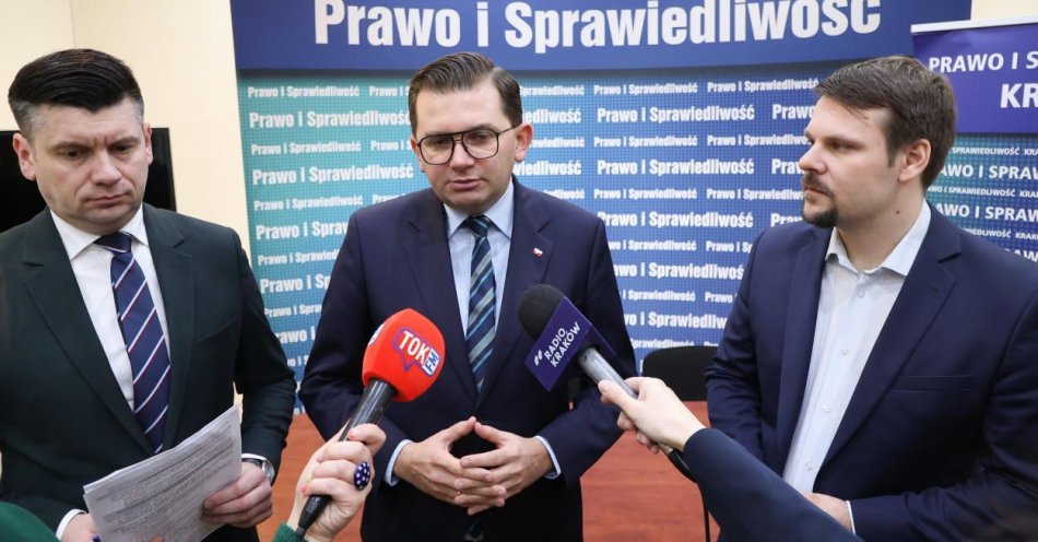 zdjęcie: Poseł Łukasz Kmita kandydatem PiS na prezydenta Krakowa / fot. PAP