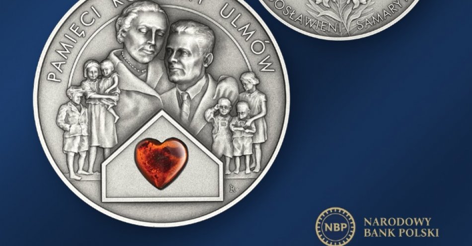 zdjęcie: Nowa moneta kolekcjonerska NBP: Pamięci Rodziny Ulmów