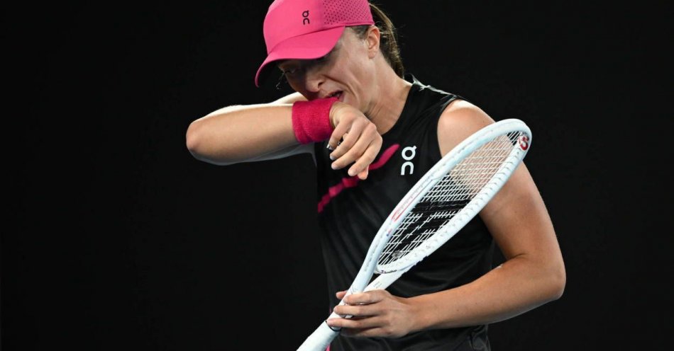 zdjęcie: Turniej WTA w Dubaju - Świątek przegrała z Kalinską w półfinale / fot. PAP
