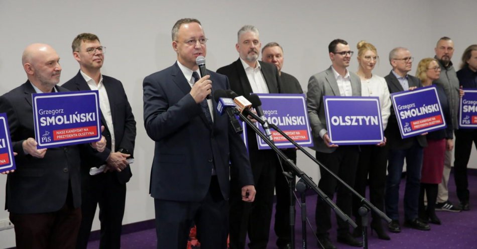 zdjęcie: Grzegorz Smoliński kandydatem PiS na prezydenta miasta / fot. PAP