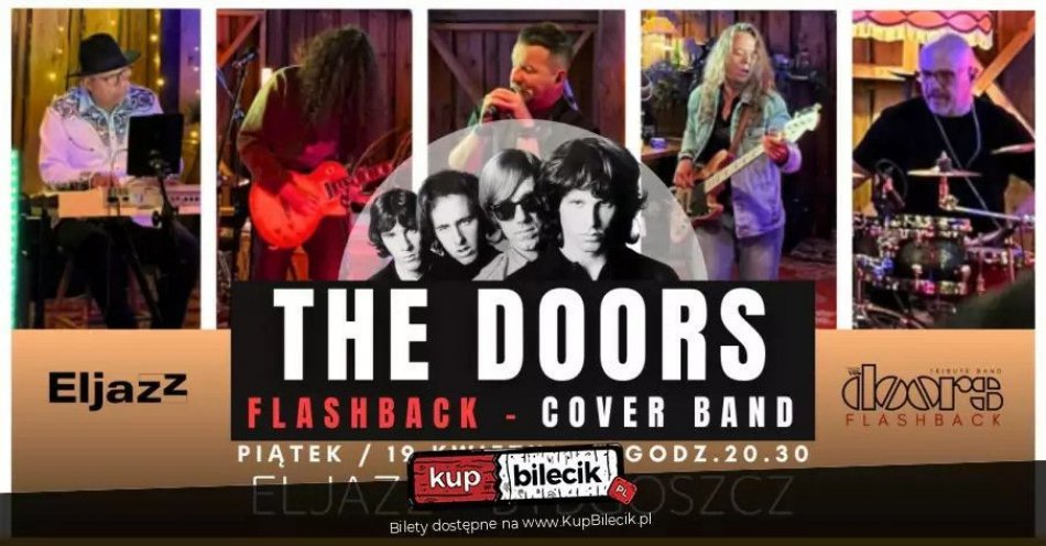 zdjęcie: The Doors Flashback - Cover Band / kupbilecik24.pl / The Doors Flashback - Cover Band