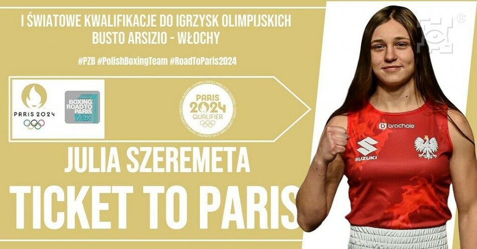 zdjęcie: Julia Szeremeta jedzie do Paryża! / fot. UM Lublin / Julia Szeremeta z kwalifikacją do Igrzysk w Paryżu 2024