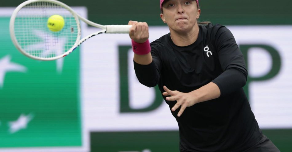 zdjęcie: Turniej WTA w Indian Wells - Świątek awansowała do finału / fot. PAP