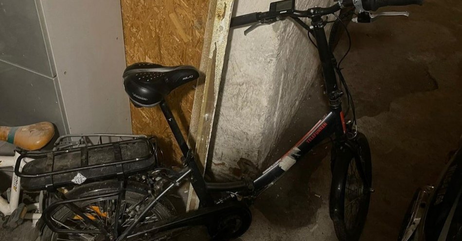 zdjęcie: Podejrzany o kradzież roweru elektrycznego, zatrzymany przez dzielnicowych / fot. KPP Krosno Odrzańskie