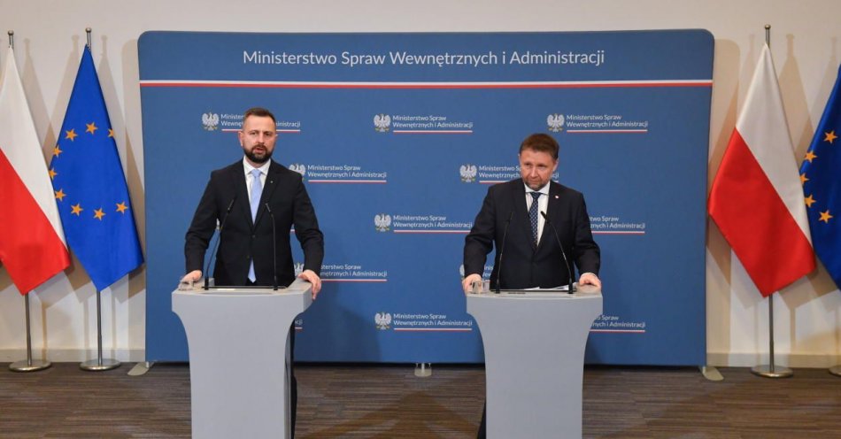 zdjęcie: Na czele obrony cywilnej stanie szef MSWiA Marcin Kierwiński / fot. PAP
