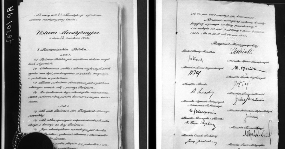 zdjęcie: 89 lat Konstytucji Kwietniowej / fot. Wikimedia Commons