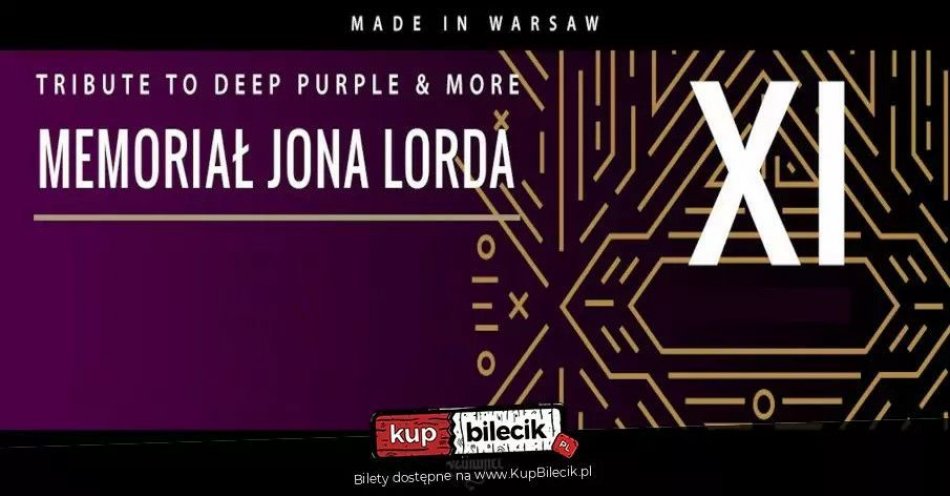 zdjęcie: Tribute to Deep Purple - 40-lecie Perfect Strangers - Made in Warsaw / kupbilecik24.pl / Tribute to Deep Purple - 40-lecie Perfect Strangers - Made in Warsaw