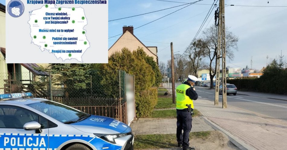 zdjęcie: 12 mandatów karnych i 11 pouczeń – to efekt zgłoszeń na Krajowej Mapie Zagrożenia Bezpieczeństwa / fot. KPP w Gołdapi