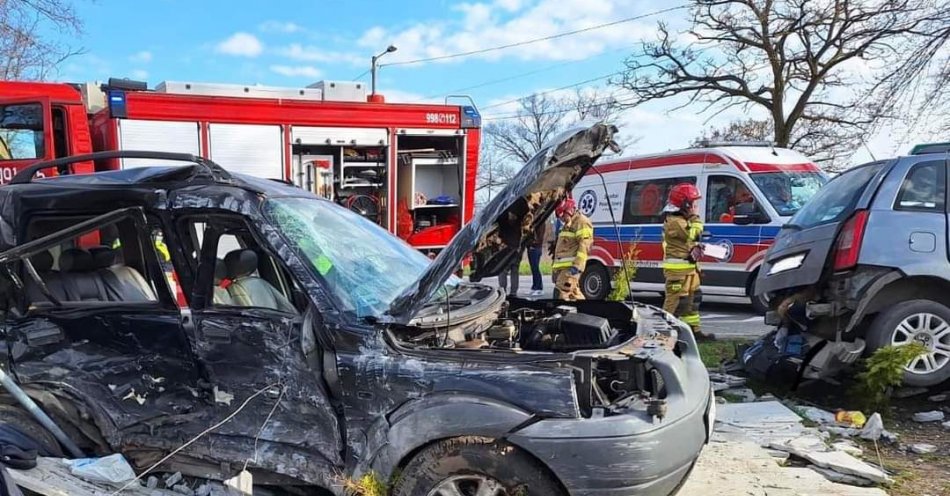 zdjęcie: Wypadek w Suchowoli. Apelujemy o ostrożną jazdę! / fot. KPP w Pajęcznie
