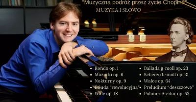 Grzegorz Niemczuk i fortepian Fazioli - koncert fortepianowy, muzyka i słowo