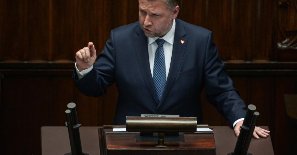 zdjęcie: Sejm odrzucił wniosek o wotum nieufności wobec szefa MSWiA Marcina Kierwińskiego / fot. PAP
