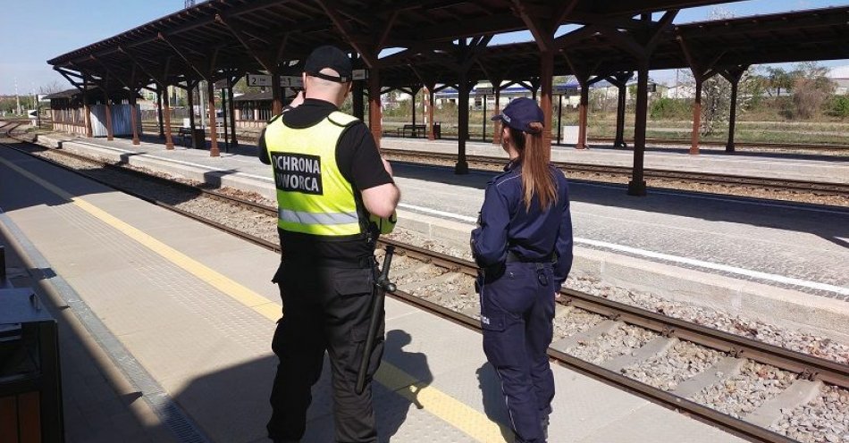 zdjęcie: Akcja Policji i Straży Ochrony Kolei pod nazwą ,,Raw – Rail Action Week” / fot. KPP w Jaworze