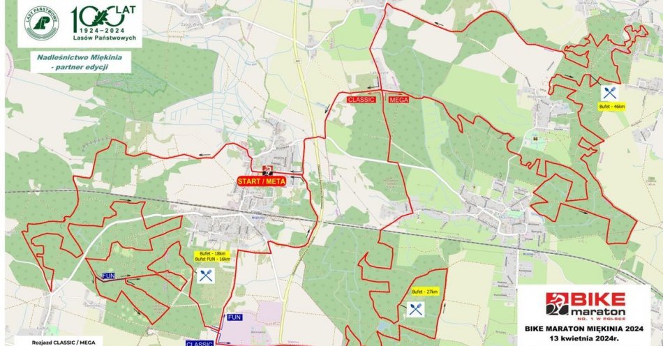 zdjęcie: Bike maraton w gminie Miękinia / fot. KPP w Środzie Śląskiej