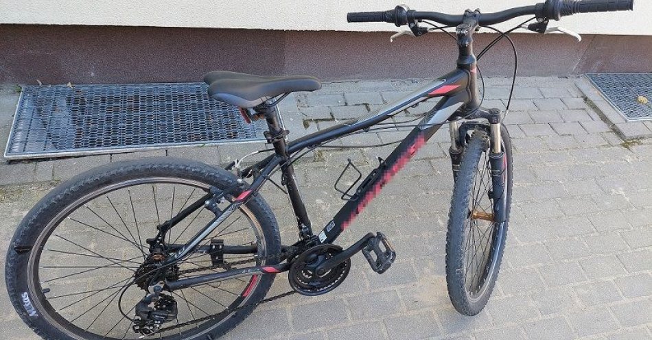 zdjęcie: Nie chciało mu się iść na piechotę, więc… ukradł rower / fot. KMP Biała Podlaska