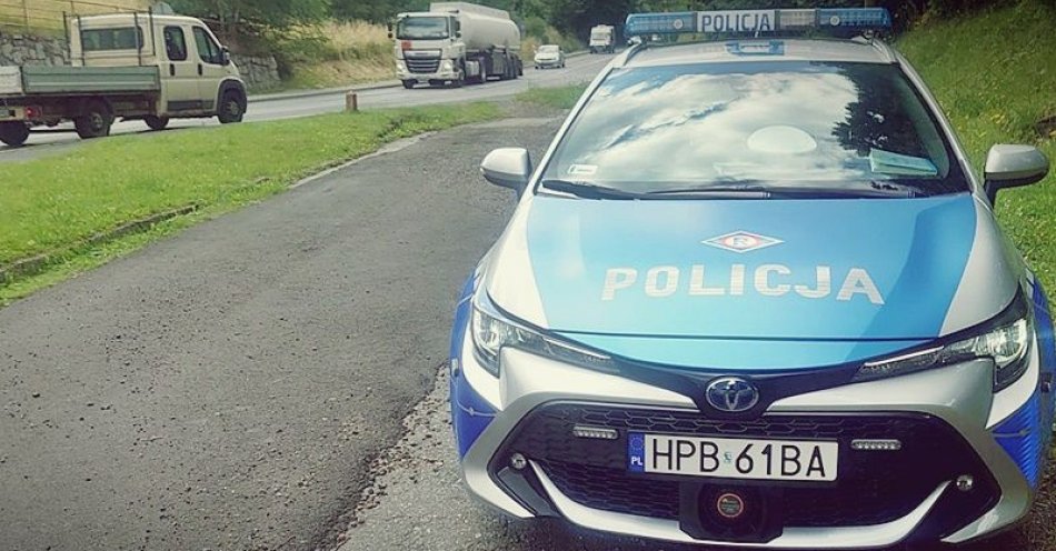 zdjęcie: Kolejny zatrzymany przestępca drogowy, który miał wydane już dwa sądowe zakazy poruszania się pojazdami / fot. KMP w Wałbrzychu