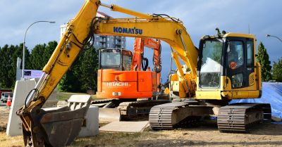 Maszynę budowlaną skradzioną we Francji odzyskano w Korczowej