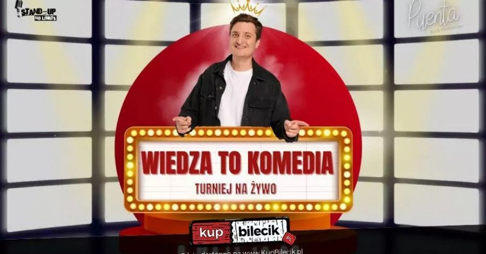zdjęcie: Wiedza To Komedia - Turniej z komikami na żywo / kupbilecik24.pl / Wiedza To Komedia - Turniej z komikami na żywo