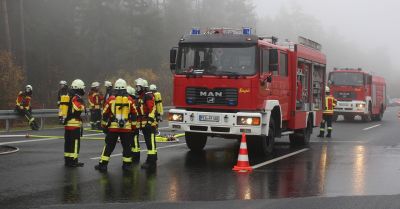 Po wypadku zablokowana autostrada A4 w stronę Zgorzelca